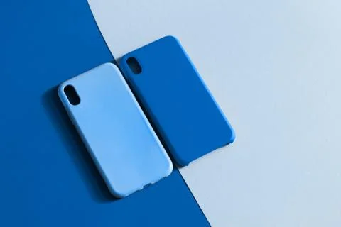 Two silicone cases for your smartphone. Stock Illustration