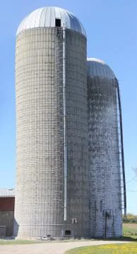 Two silo Stock Photos