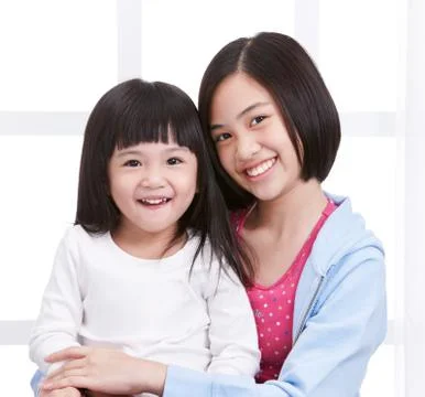 Two sisters 写真素材