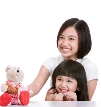 Two sisters Stock Photos