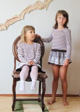 Two sisters Stock Photos