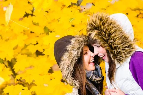 Two sisters Stock-Fotos