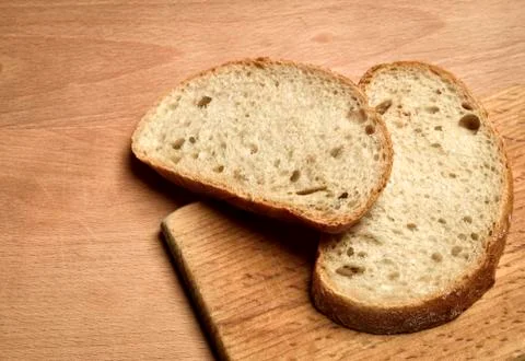 Two sliced bread Stock Photos