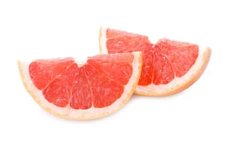 Two slices of grapfruit 写真素材