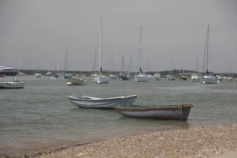 Two small craft Stock Photos