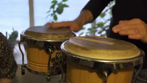 Two small drums Stock-Footage 161498004