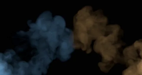 Two smoke Stock Footage 130663238