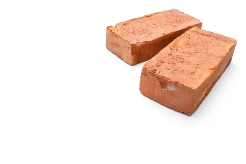 Two solid bricks Stock Photos