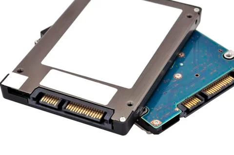 Two solid-state disk Stock Photos