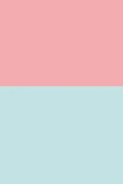 Two spacious pastel fields meet in a crisp horizontal division, pairing sof.. Ilustração Stock