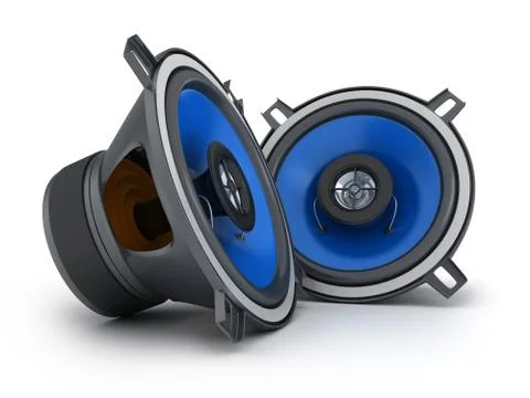 Two speakears Stock Illustration