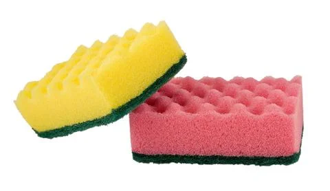 Two sponges Stock Photos