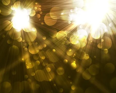 Two spotlights Stock Photos