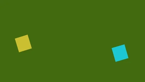 Two Square Moving With White Rectangle Animation Video Stock Footage 122095375