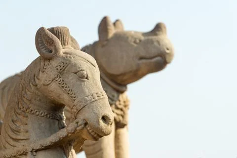 Two statues Stock Photos