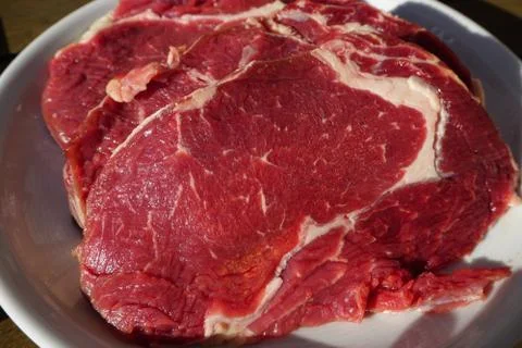 Two Steaks Stock Photos