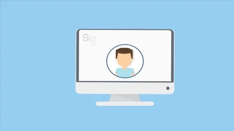 Two steps authentication on computer. Stock Footage 77465881