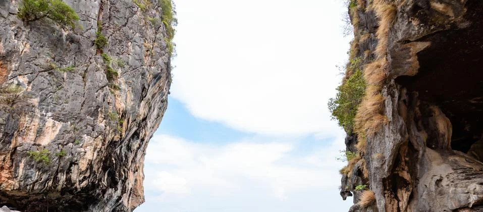 Two stone cliff Stock Photos