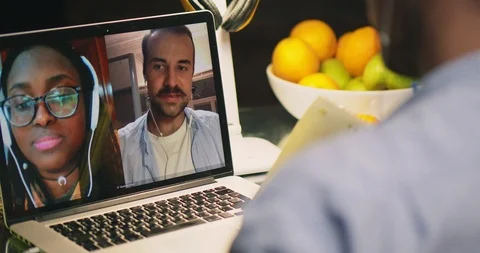 Two students discussing their mutual project 스톡 동영상 99364599