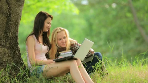 Two Students Video stock 36560147