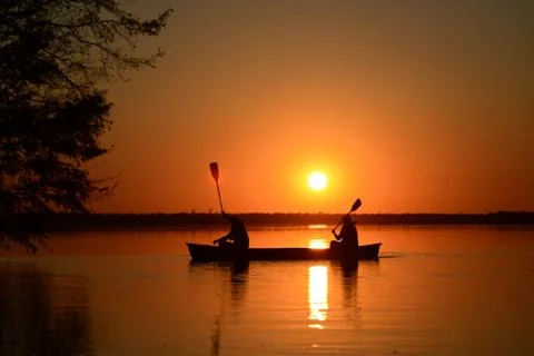 Two Sunset Stock Photos