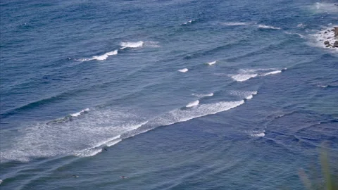 Two Surfers in Pacific Ocean Stock Footage 151112459