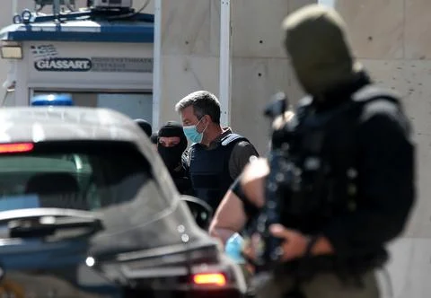 Two suspects to testify before investigating magistrate over deadly 2010 Marfin  Stock Photos