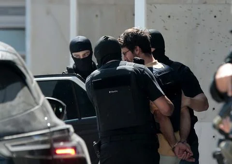 Two suspects to testify before investigating magistrate over deadly 2010 Marfin  Stock Photos