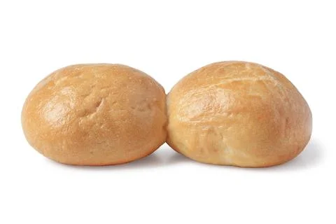 Two sweet buns Stock Photos