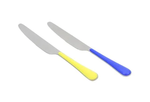 Two Table Knives Stock Photos