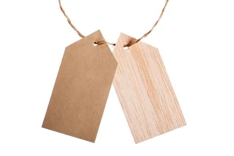 Two tags Stock Photos