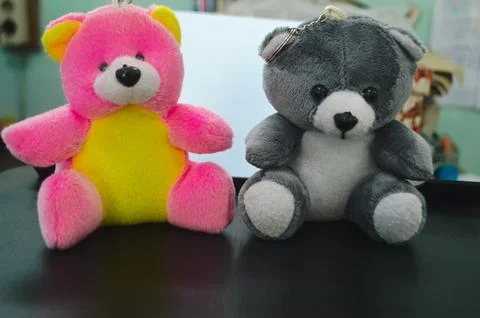 Two teddy Bear Stock Photos