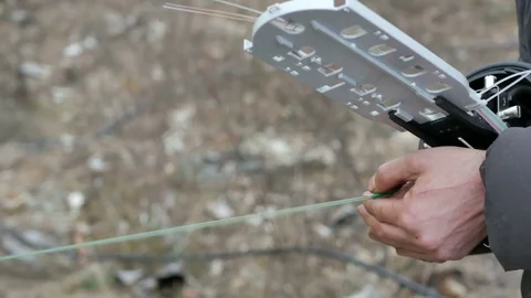 Two telecom engineers Stock Footage 69947621