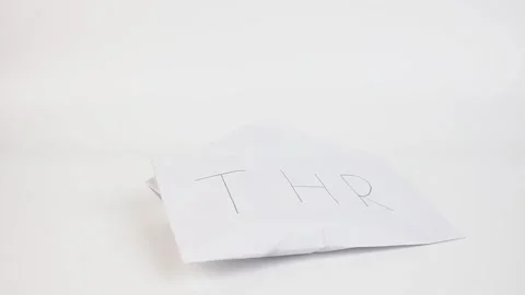Two THR (holiday allowance) envelopes Stock Footage 328549380