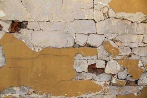Two-tone colored concrete Stock Photos