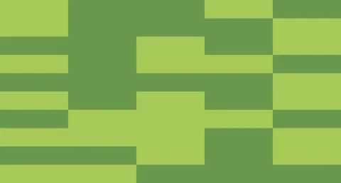 Two-Tone Green Block Pattern Stock Illustration