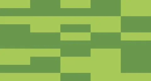 Two-Tone Green Block Pattern Stock Illustration