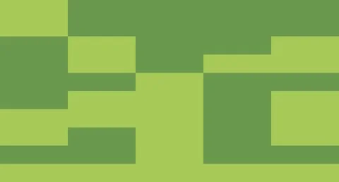 Two-Tone Green Block Pattern Stock Illustration