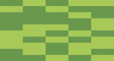 Two-Tone Green Block Pattern Stock Illustration