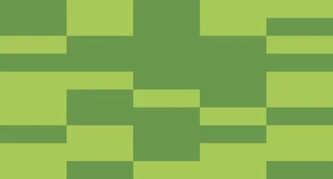 Two-Tone Green Block Pattern Stock Illustration