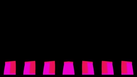 Two Tone Pattern  VJ Loops Stock Footage 79885065