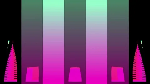 Two Tone Pattern  VJ Loops Stock-Footage 79887736