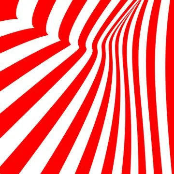 Two tone red stripes abstract background concept Stock Illustration