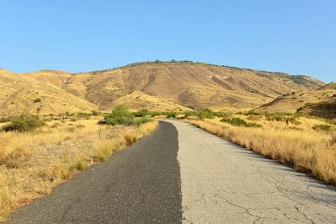 Two-tone road Stock Photos