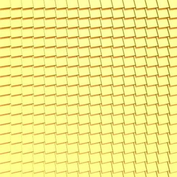 Two tone squares extruded abstract background. 3D Stock Illustration