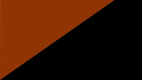 Two tones of orange with diagonal stripe dividing frame this abstract Stock Footage 333194027