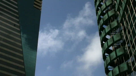 Two towers Stock Footage 729640