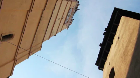 Two Towers Stock Footage 39746611