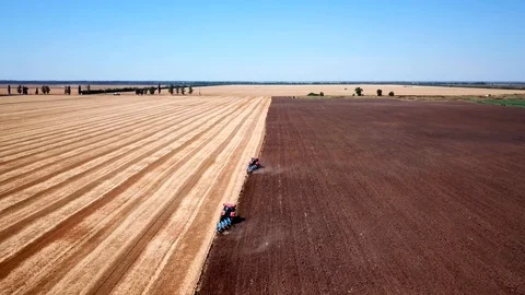 Two tractors Stock Footage 111473108