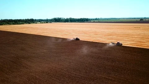 Two tractors Stock Footage 111473206